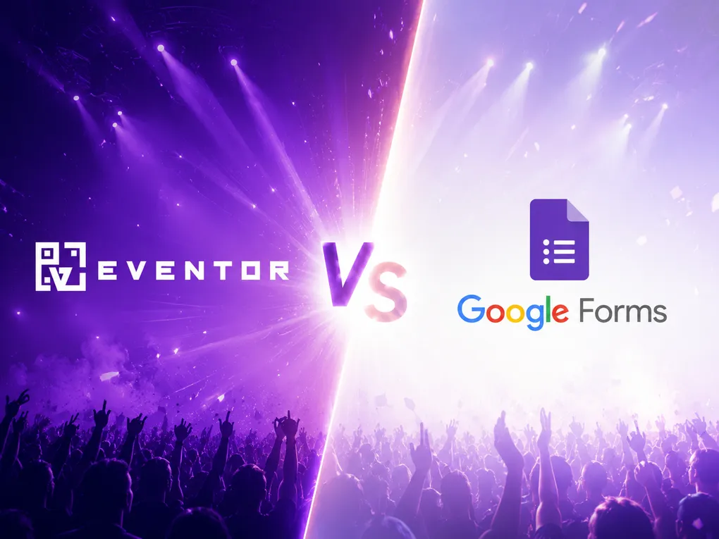 Imagen destacada de: Google Forms vs. Eventor: por qué un formulario no es una plataforma de eventos